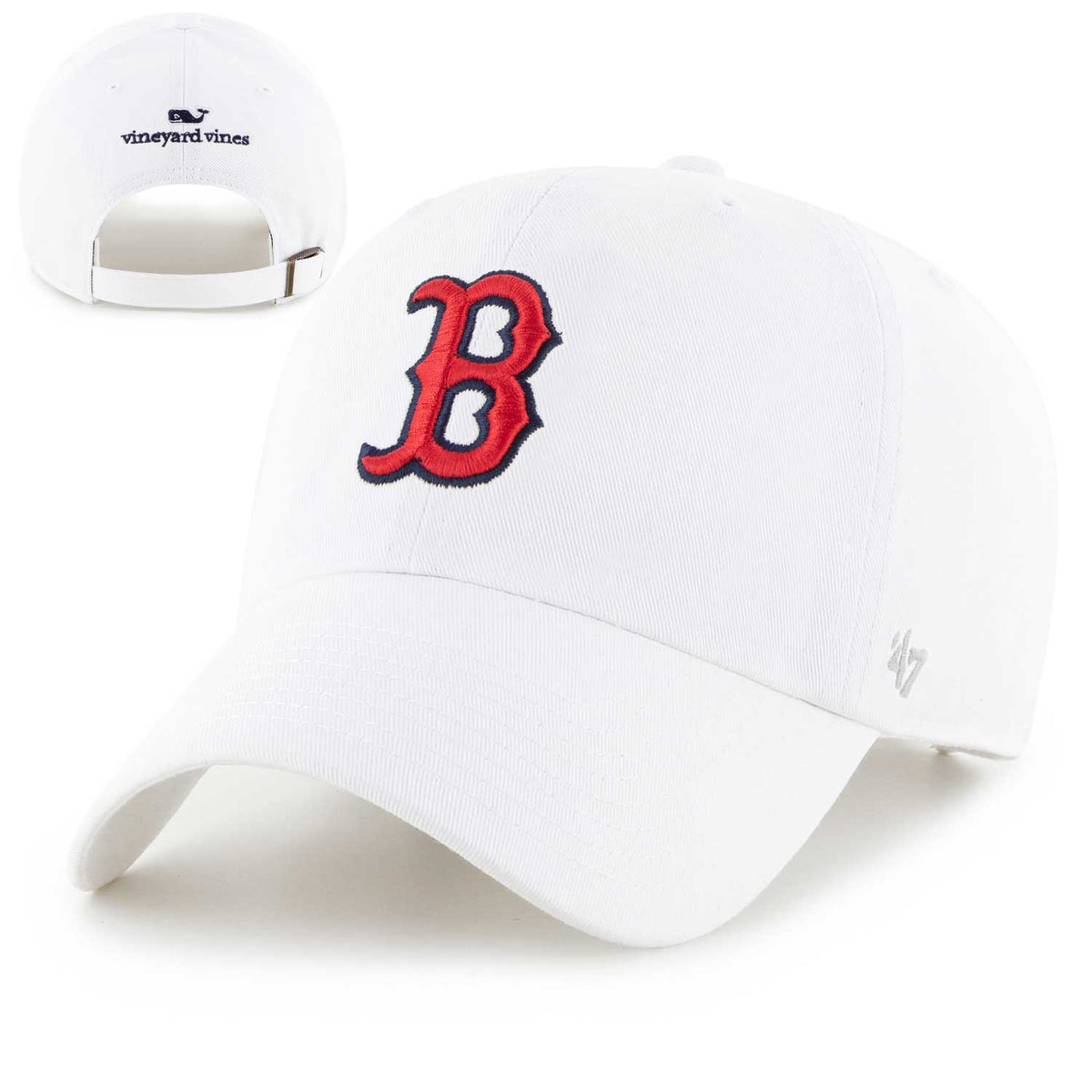 Vineyard Vines Boston Red Sox Red Clean Up Full Sail Hat – 19JerseyStreet