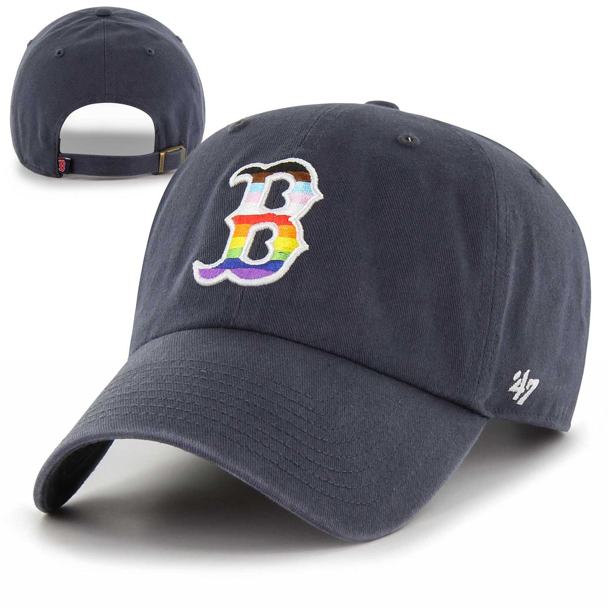 Red sox store rainbow hat