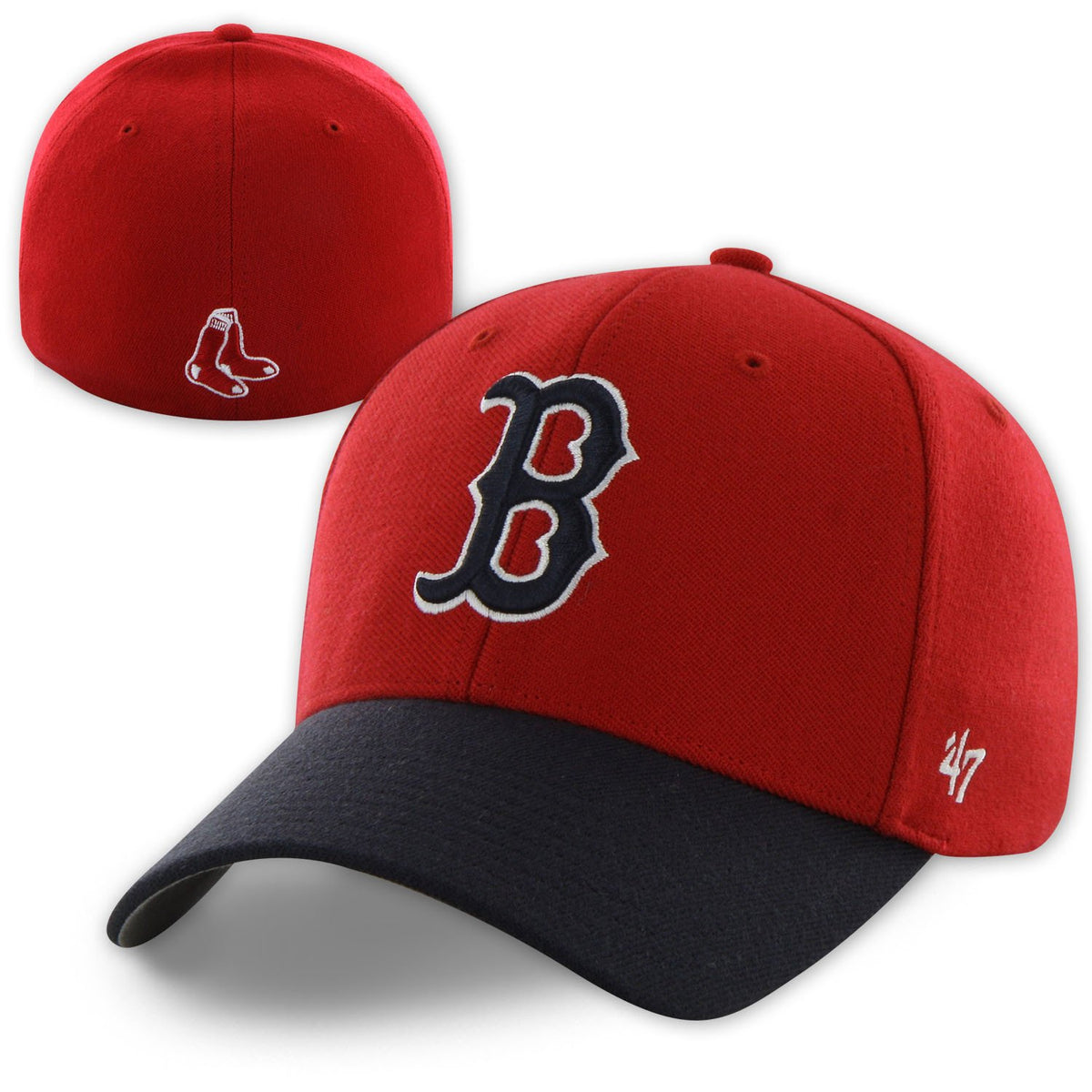 Boston Red Sox 1975-78 Red and Navy New Era Cooperstown 59Fifty Fitted –  The Sport Gallery