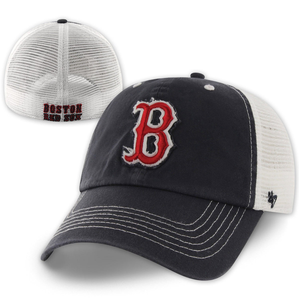 Boston Red Sox Franchise White Fitted Hat – 19JerseyStreet