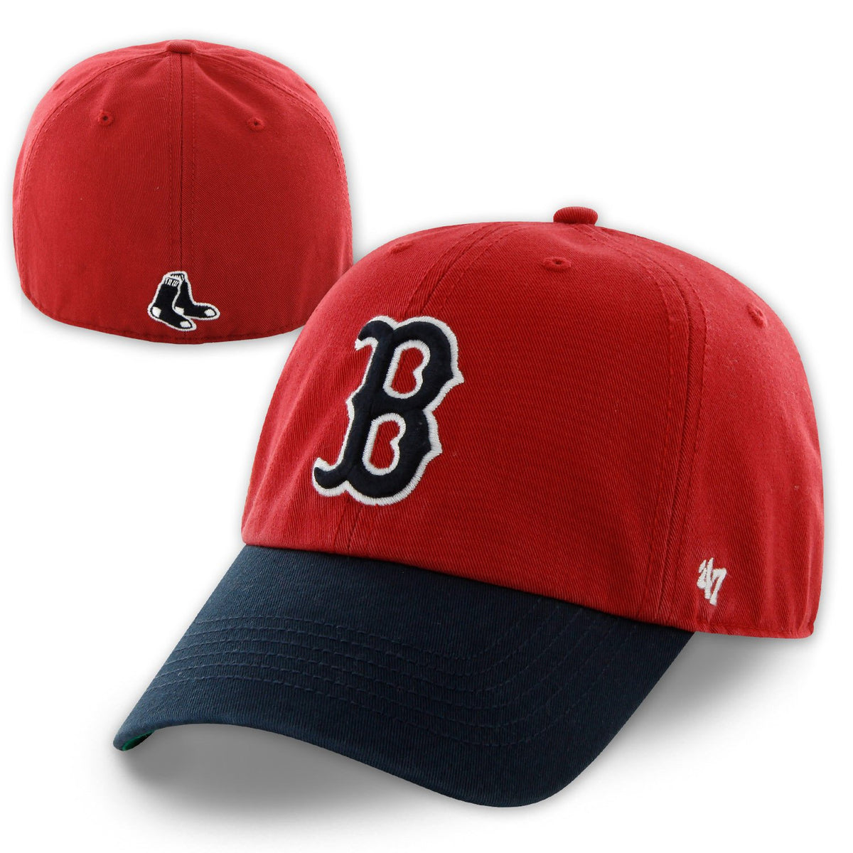 Men's Memphis Red Sox Rings & Crwns Navy Team Fitted Hat