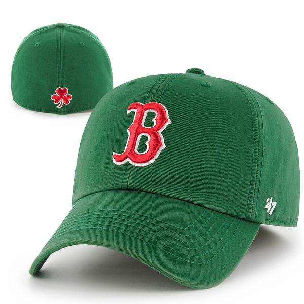 Boston Red Sox Franchise Dark Kelly St. Pat s Fitted Hat