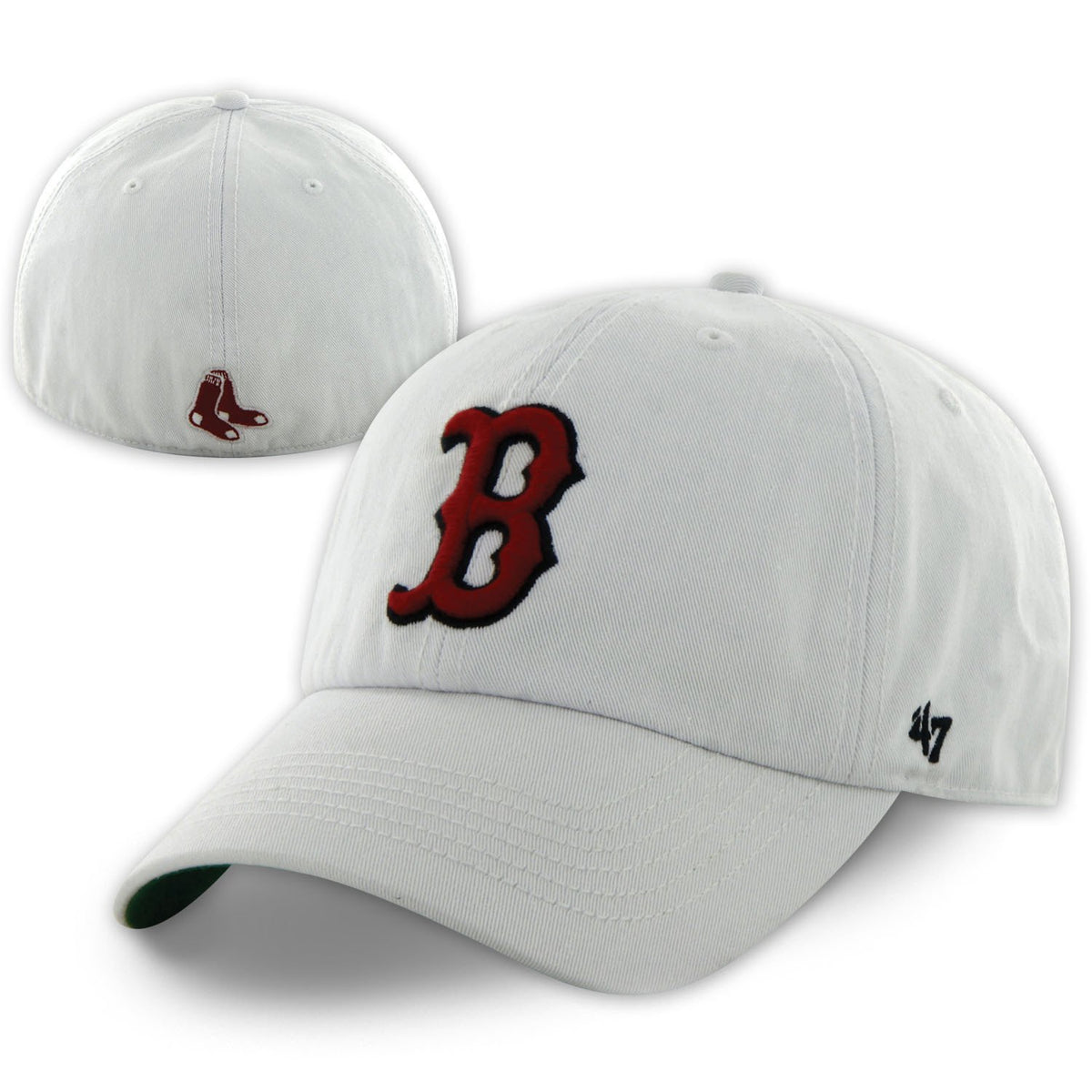 Boston Red Sox Franchise White Fitted Hat – 19JerseyStreet