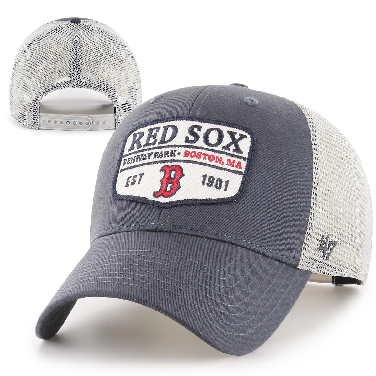 Boston Red Sox MVP Navy Flagship Patch Cap – 19JerseyStreet