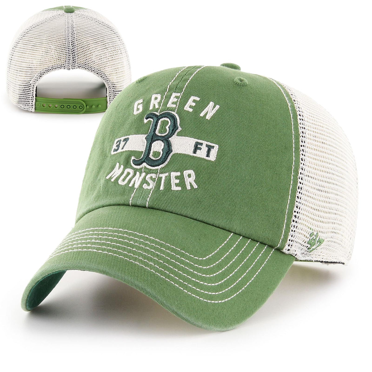 Fenway Park Clean-Up Green Monster Trawler Cap – 19JerseyStreet