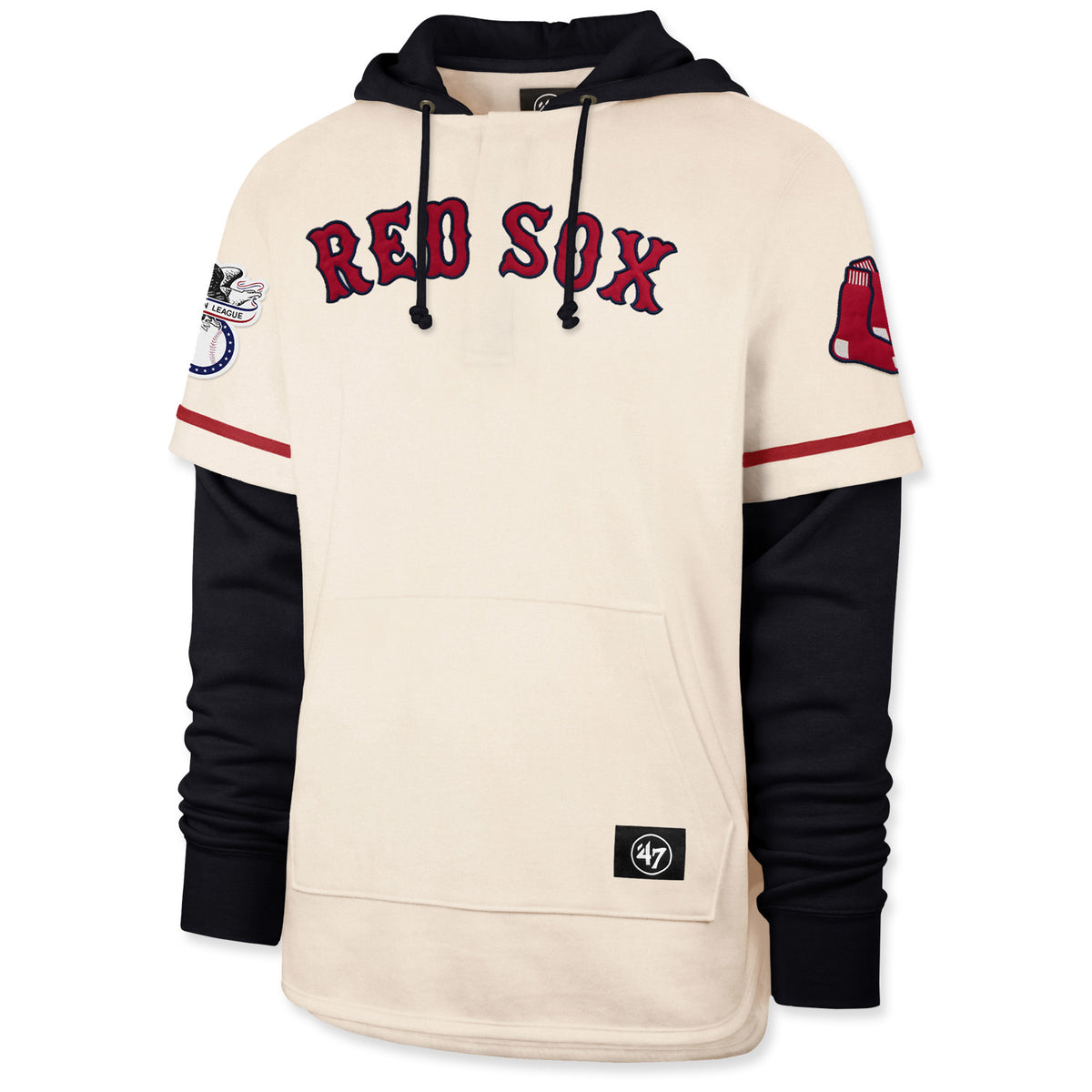 Boston Red Sox Portal Blue Hudson Crew Neck – 19JerseyStreet
