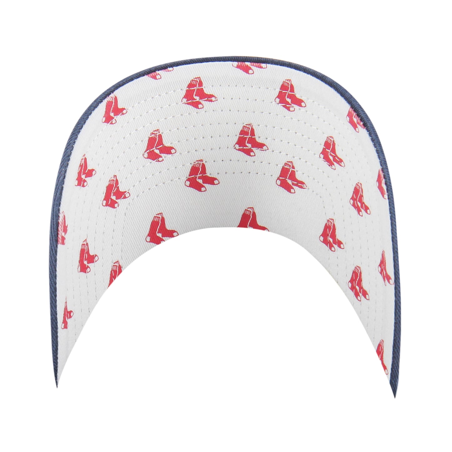 Boston Red Sox Womens Clean-Up Navy Confetti Icon Adjustable Cap