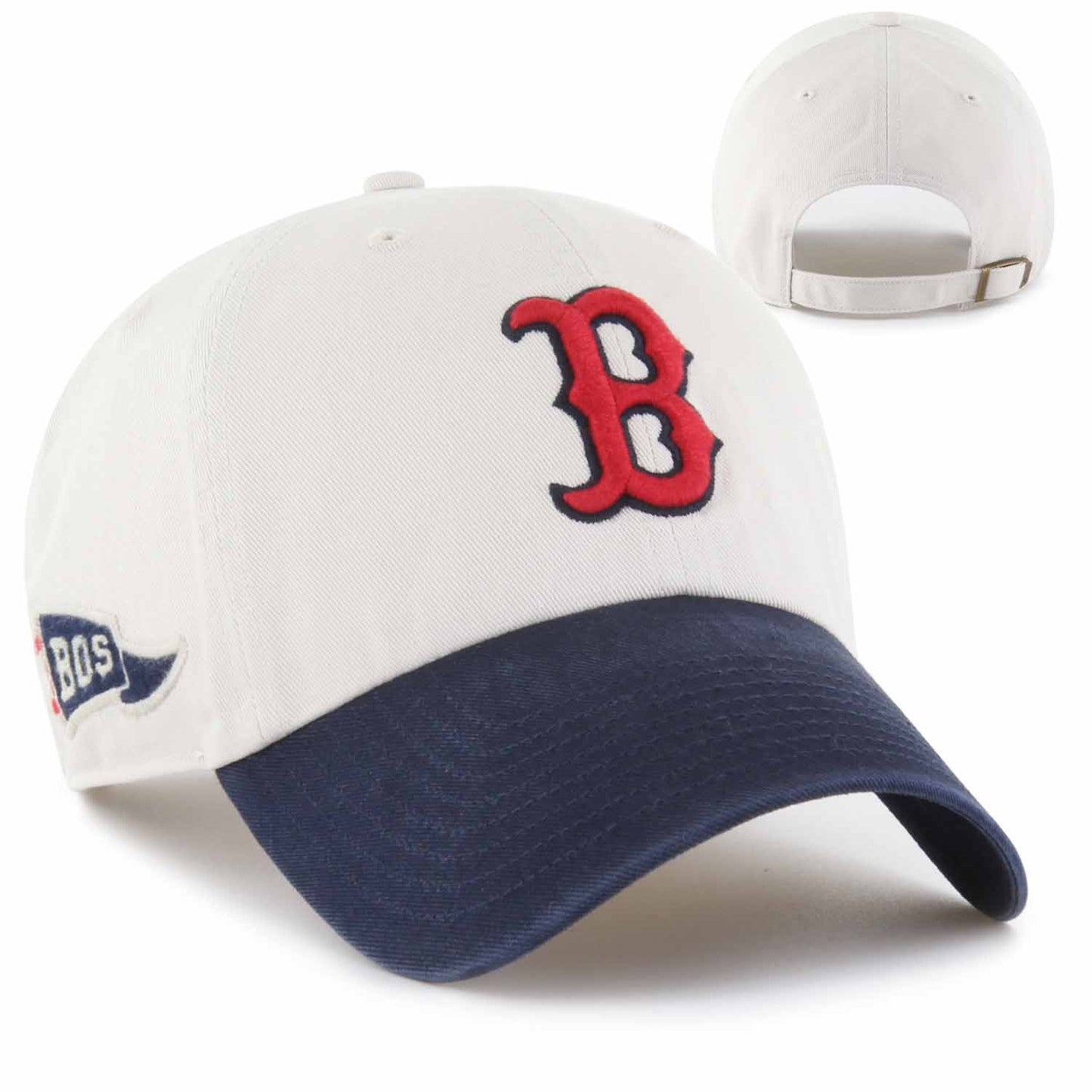 Boston Red Sox Clean-Up Grand Stand Adjustable Hat