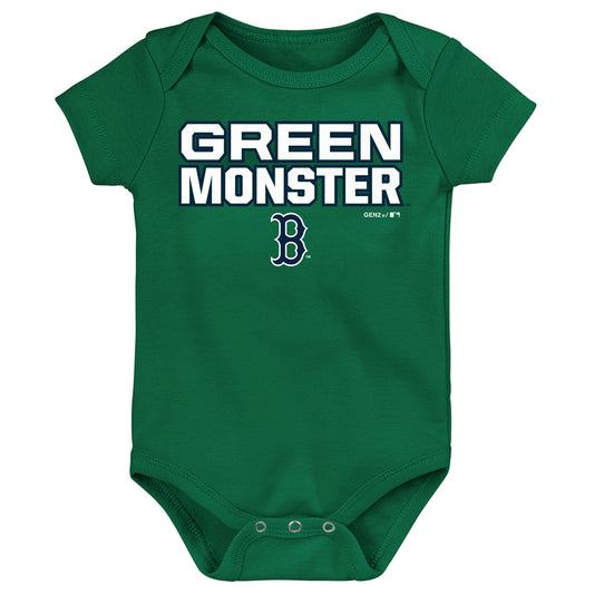 Newborn Fenway Park Green Monster Creeper