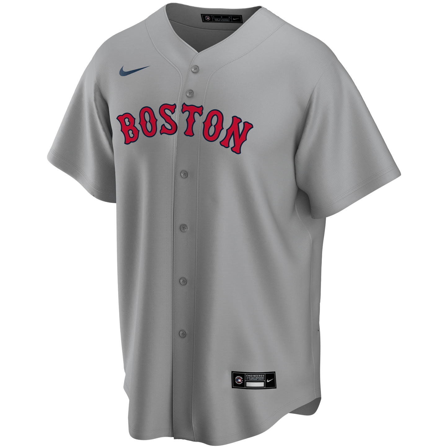 Boston Red Sox NIKE Grey ROAD Jason Varitek #33 Jersey