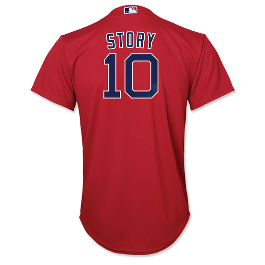 Boston Red Sox Nike Kids Home Alternate Red Trevor Story Replica Jersey