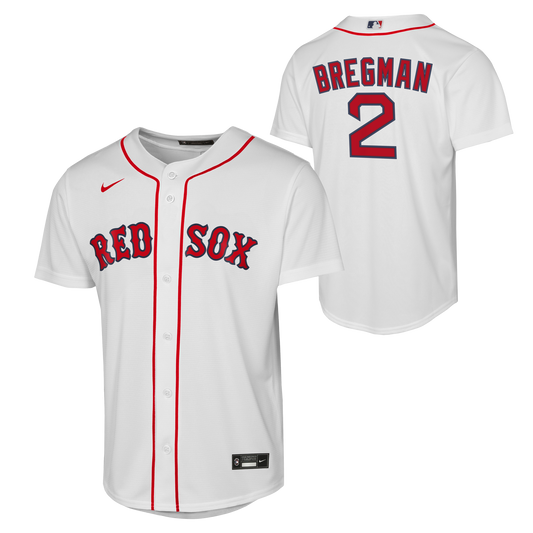 Boston Red Sox Nike Kids Home Bregman #2 Replica Jersey