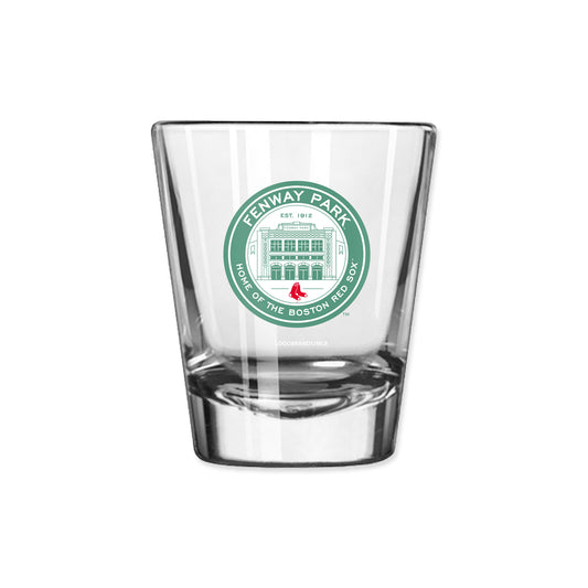 Fenway Park Coin Logo Shot Glass