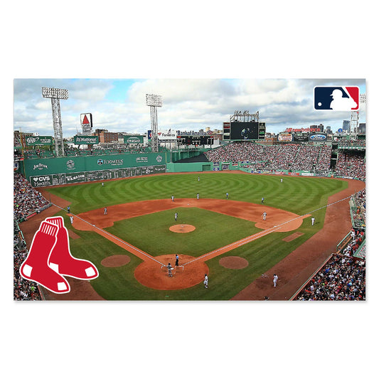 Boston Red Sox Fenway Park Field Shot Postcard