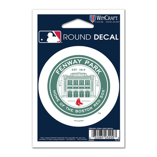 Boston Red Sox Fenway Park Coin Logo Decal