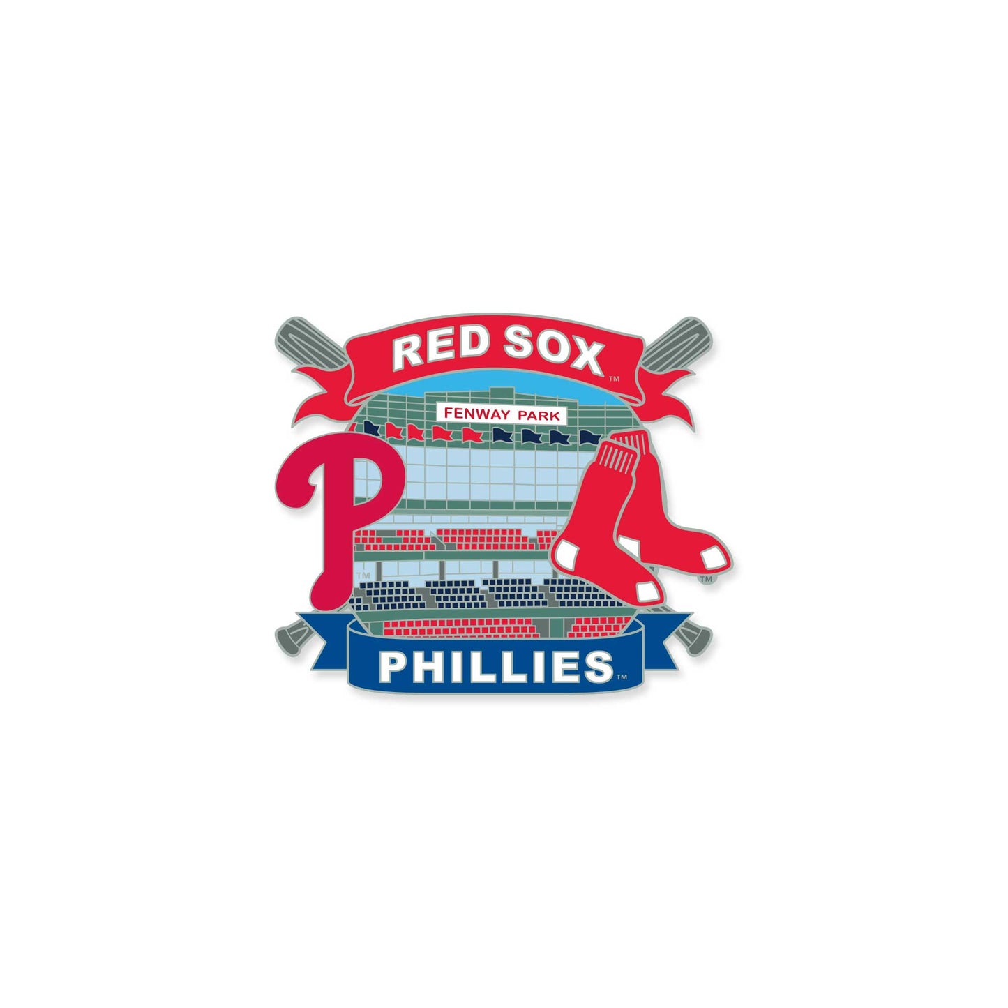 Boston Red Sox vs Philadelphia Phillies Pin