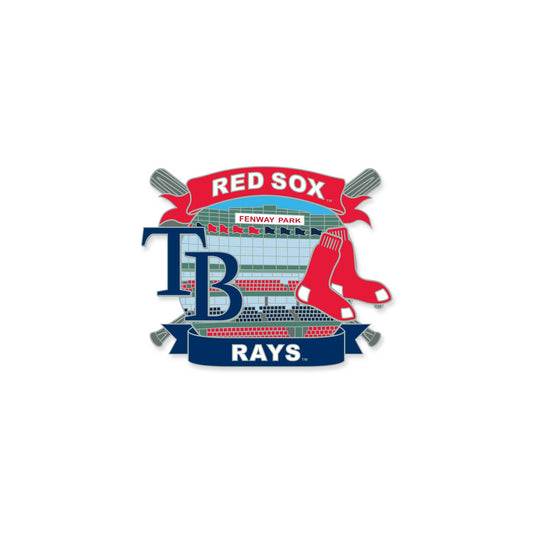 Boston Red Sox vs Tampa Bay Rays Dueling Pin