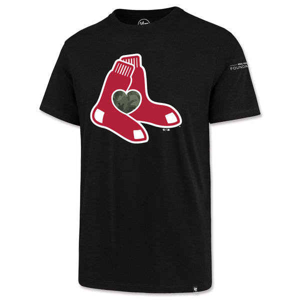 Womens MLB Official Camo Red Sox T-Shirt