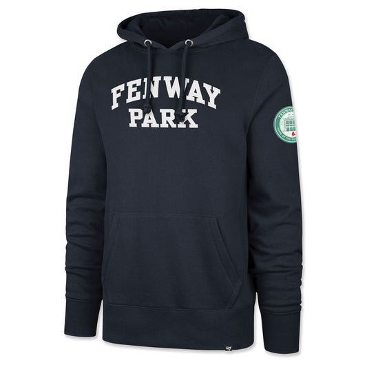 Boston Red Sox Navy Fenway Gamebreak Pullover Hood