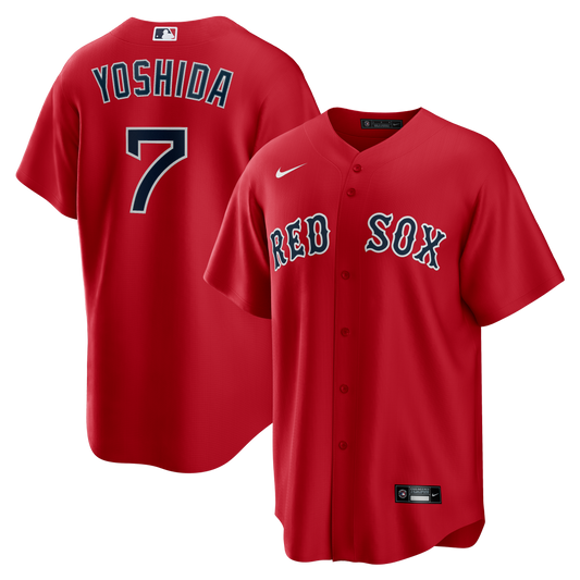 Boston Red Sox NIKE RED Home Alternate Masataka Yoshida #7