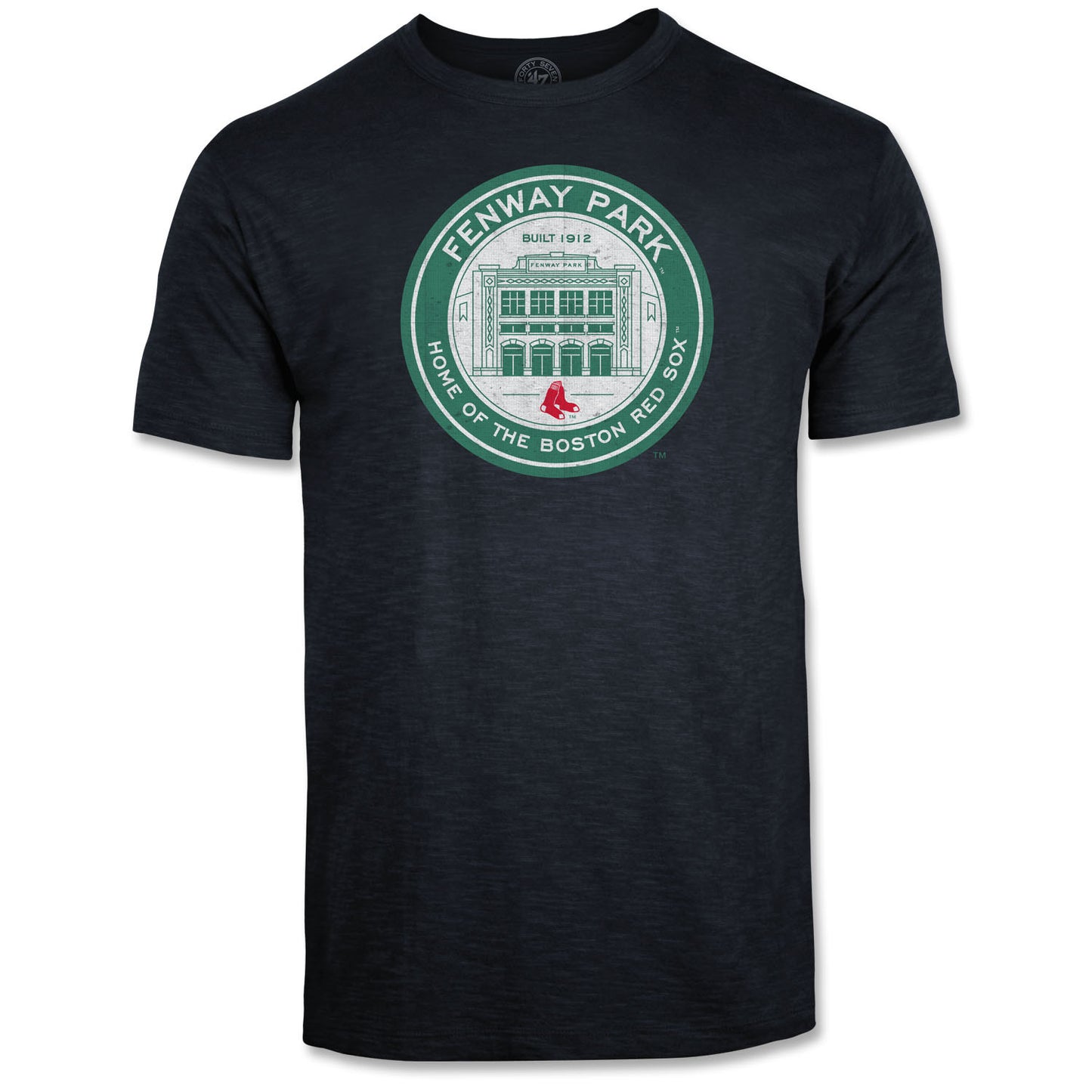 Fenway Park Navy Coin Logo Scrum Tee