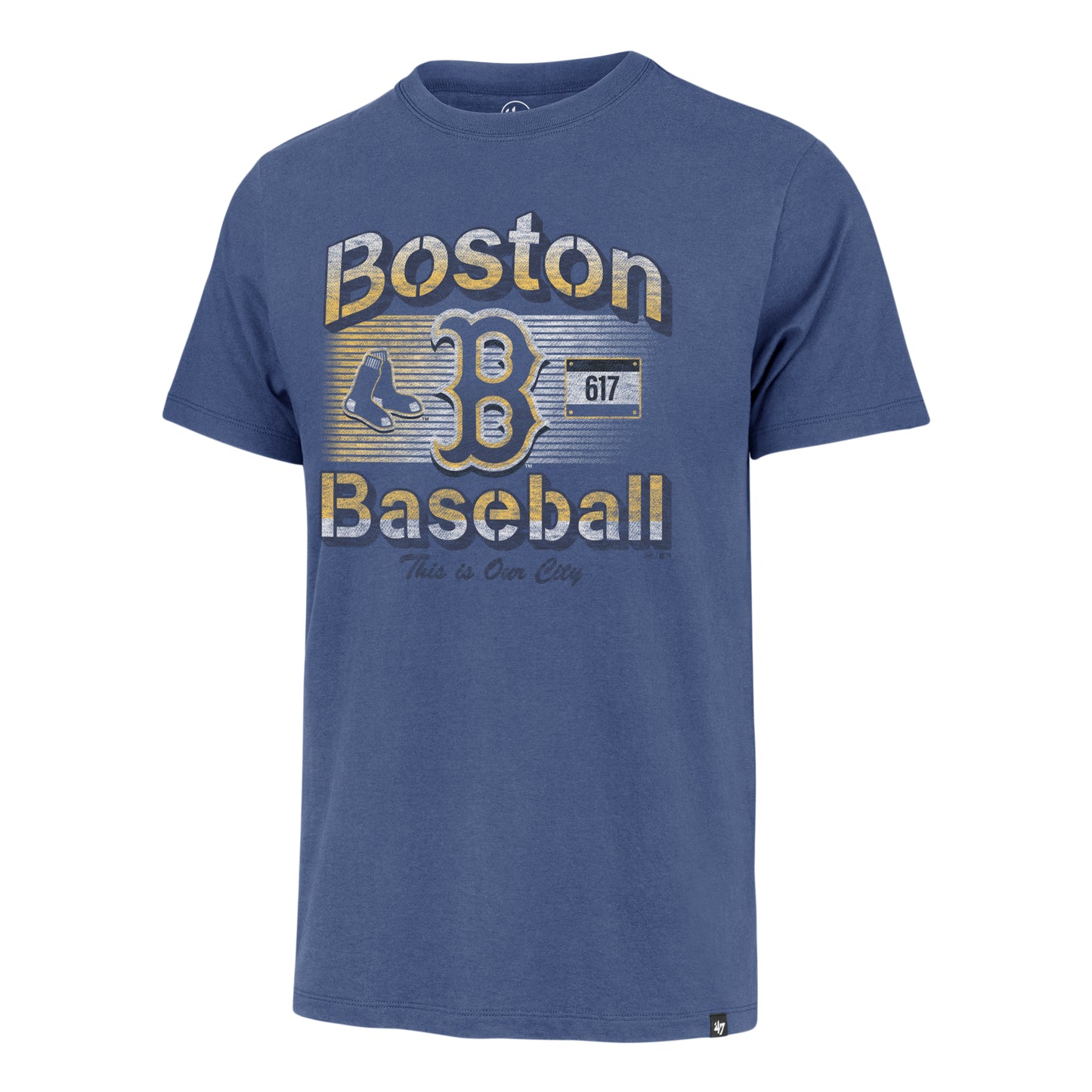 Boston Red Sox City Connect Cadet Blue Franklin T-Shirt