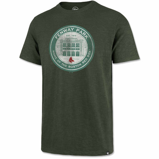 Fenway Park Green Coin Logo Scrum Tee