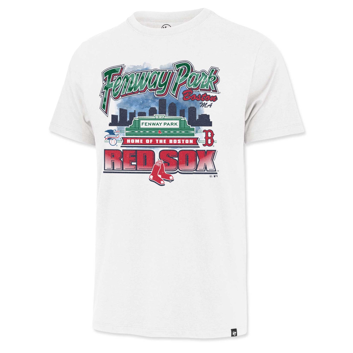 Fenway Park City Marquee White T-Shirt