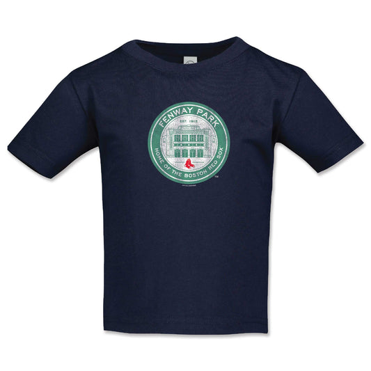 Fenway Park Coin Logo Toddler Navy T-Shirt