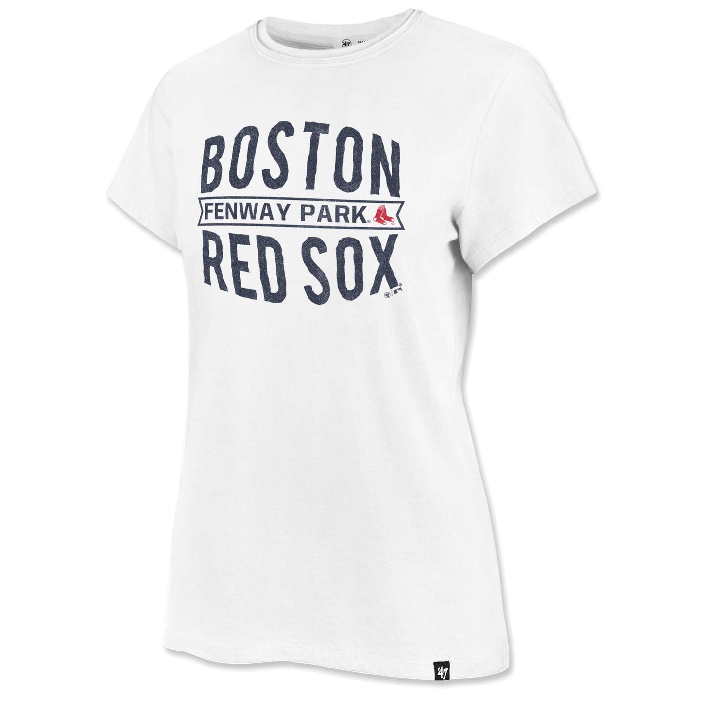 Boston Red Sox Ladies White Fenway Frankie Tee