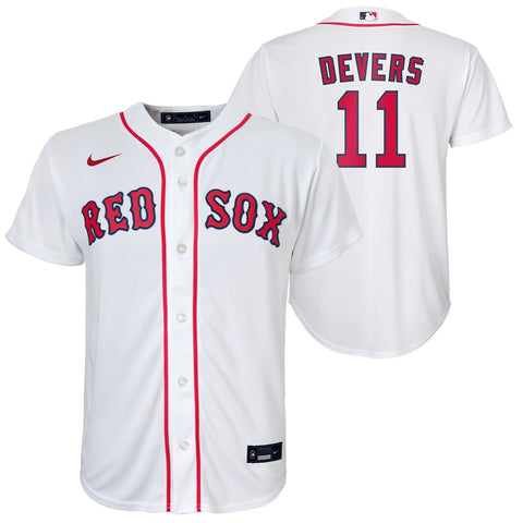 MLB Team Apparel Youth Boston Red Sox Trevor Story #10 Navy T-Shirt