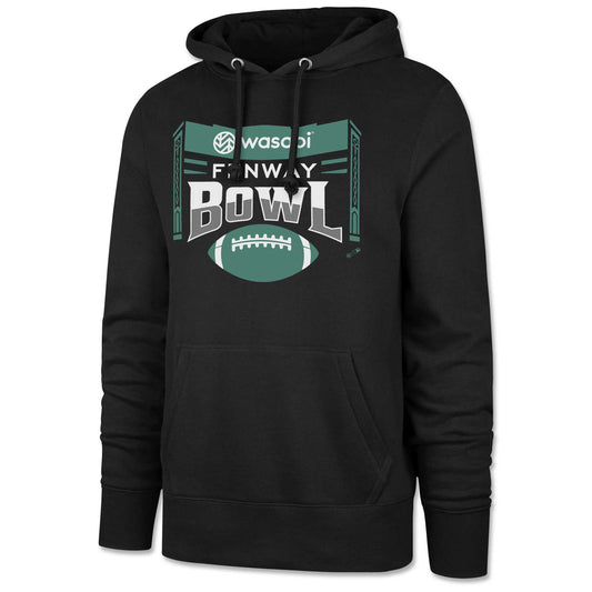 Fenway Bowl Logo Black Headline Hood