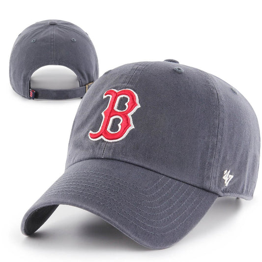 Boston Red Sox Vintage Navy Clean Up Adjustable Hat