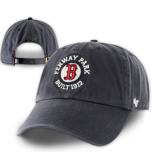 Boston Red Sox Clean-Up Navy Fenway Perfect Circle Adjustable Cap