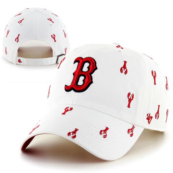 Boston Red Sox Womens Clean-Up Lobsta Roll White Adjustable Cap –  19JerseyStreet