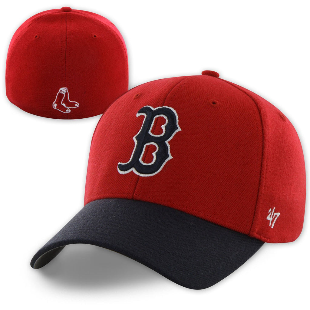 Boston Red Sox Stretch Fitted Red/Navy 1975 Hat – 19JerseyStreet