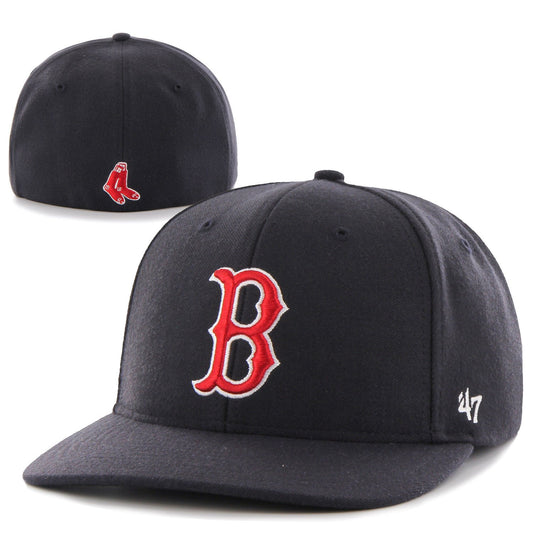 Boston Red Sox Stretch Fitted Navy 1974 Hat