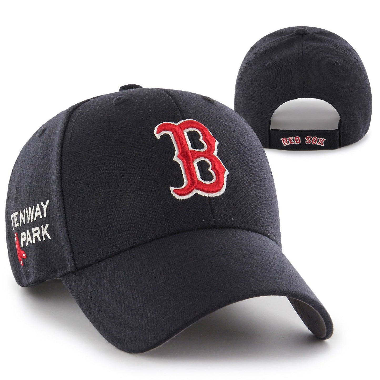 Boston Red Sox Fenway Park Side Hit MVP Adjustable Hat