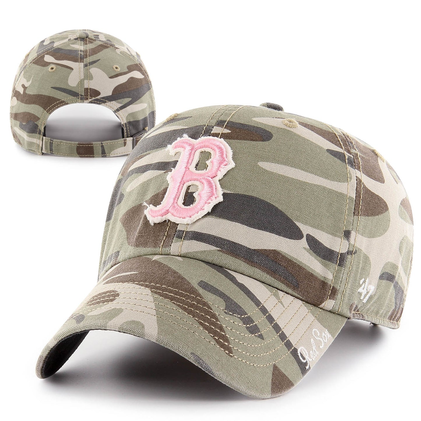 Boston Red Sox Womens Clean-Up Tarpoon Miata Cap