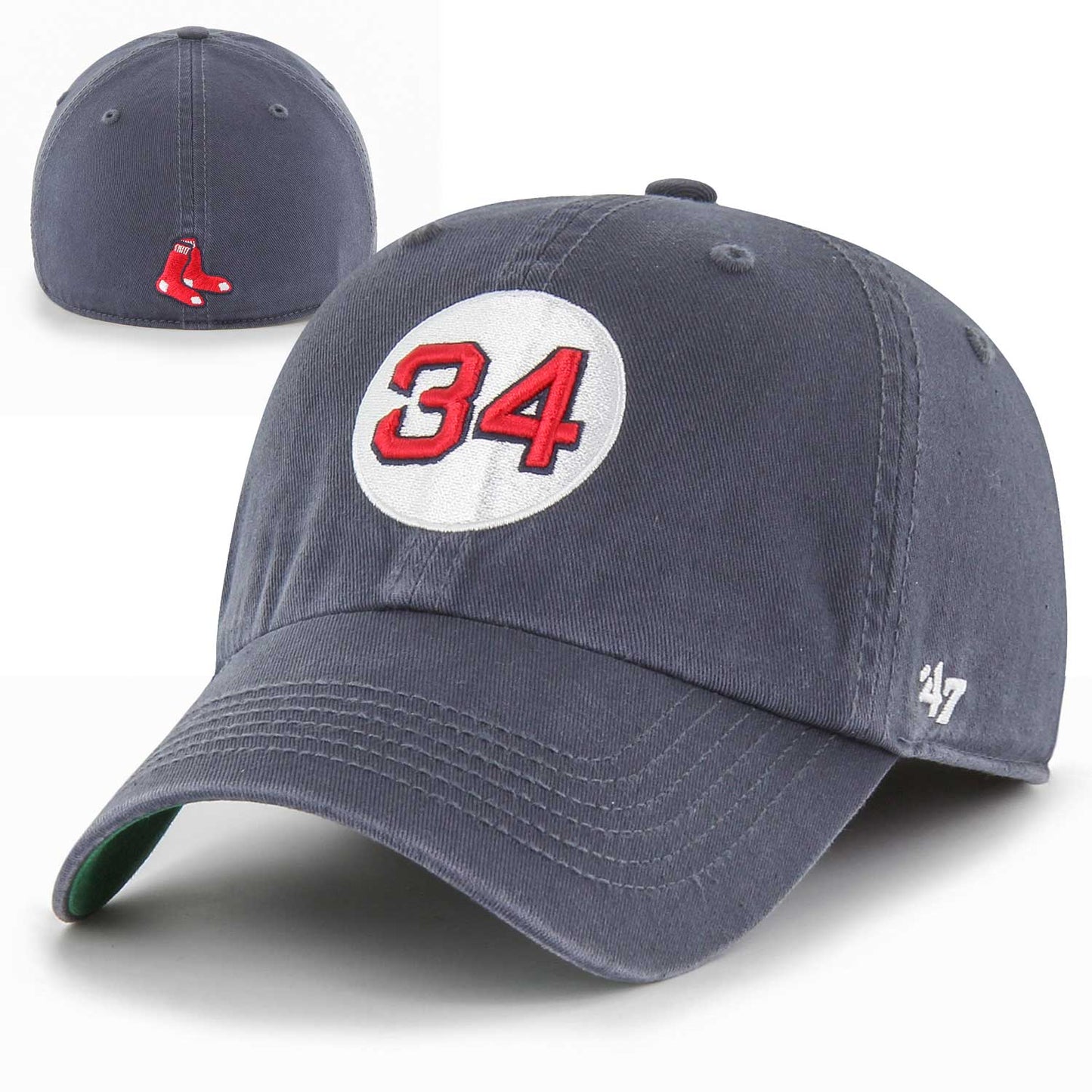 Boston Red Sox Franchise Ortiz #34 Fitted Hat