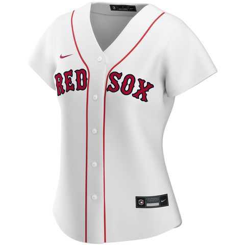 Men's Boston Red Sox Nike White Home Replica Custom Jersey