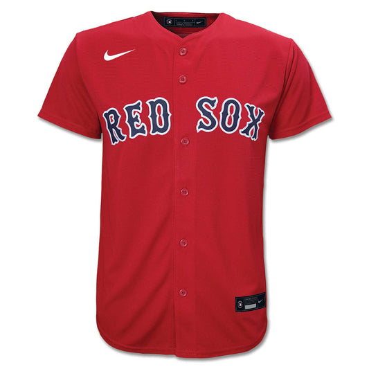 Boston Red Sox Nike Youth Home Alternate Red Blank Replica Jersey