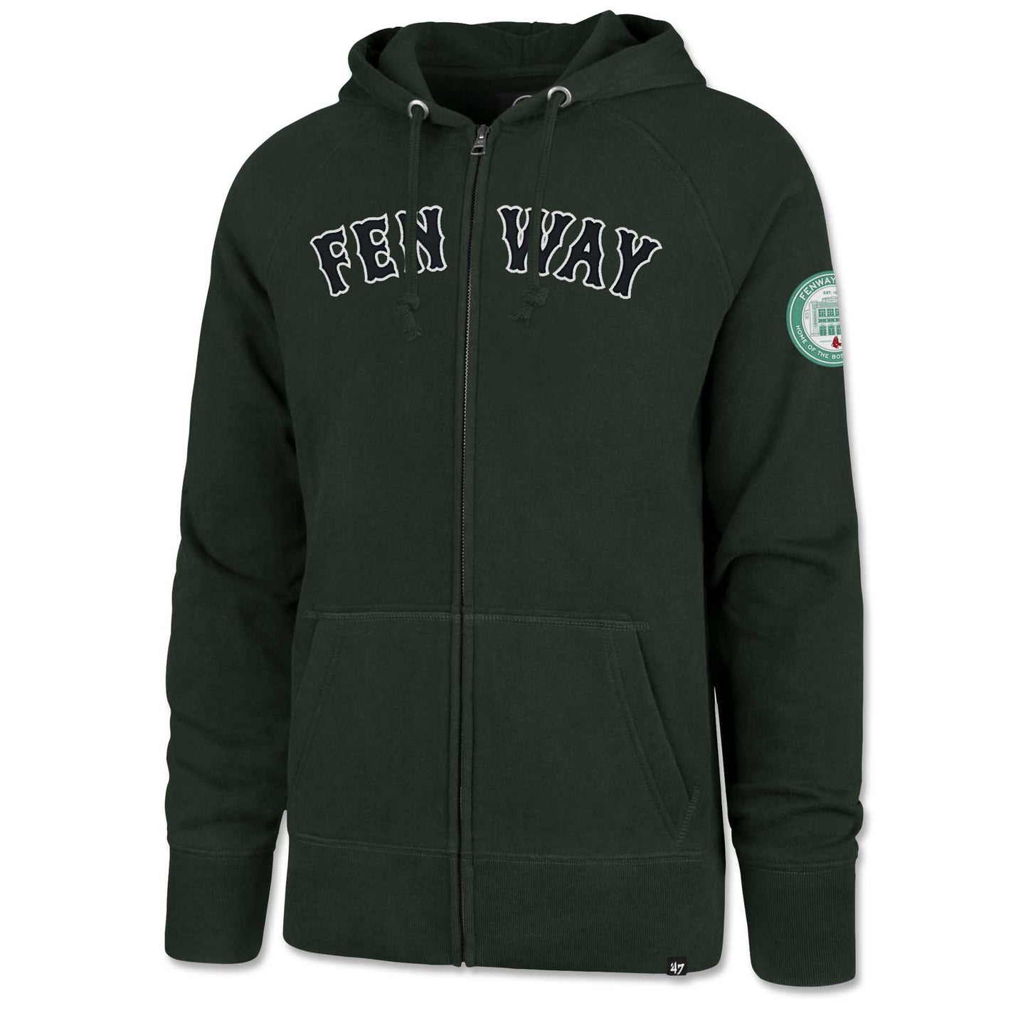 Boston Red Sox Fenway Green Gamebreak Full Zip Hood