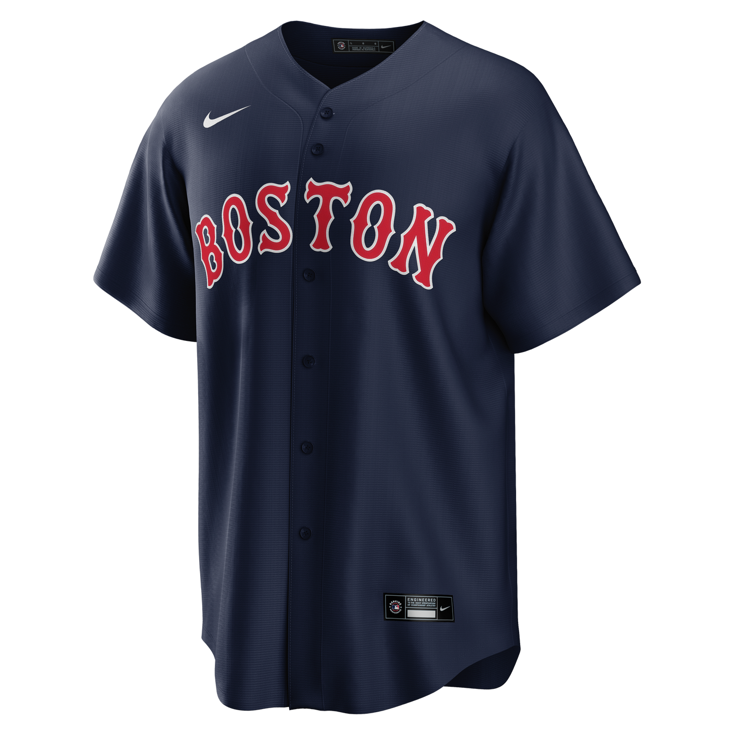 Boston Red Sox NIKE NAVY Road Alternate Cool Base Team Jersey