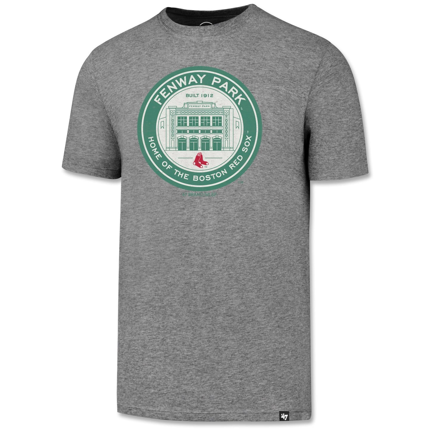 Fenway Park Coin Logo Slate Grey T-Shirt