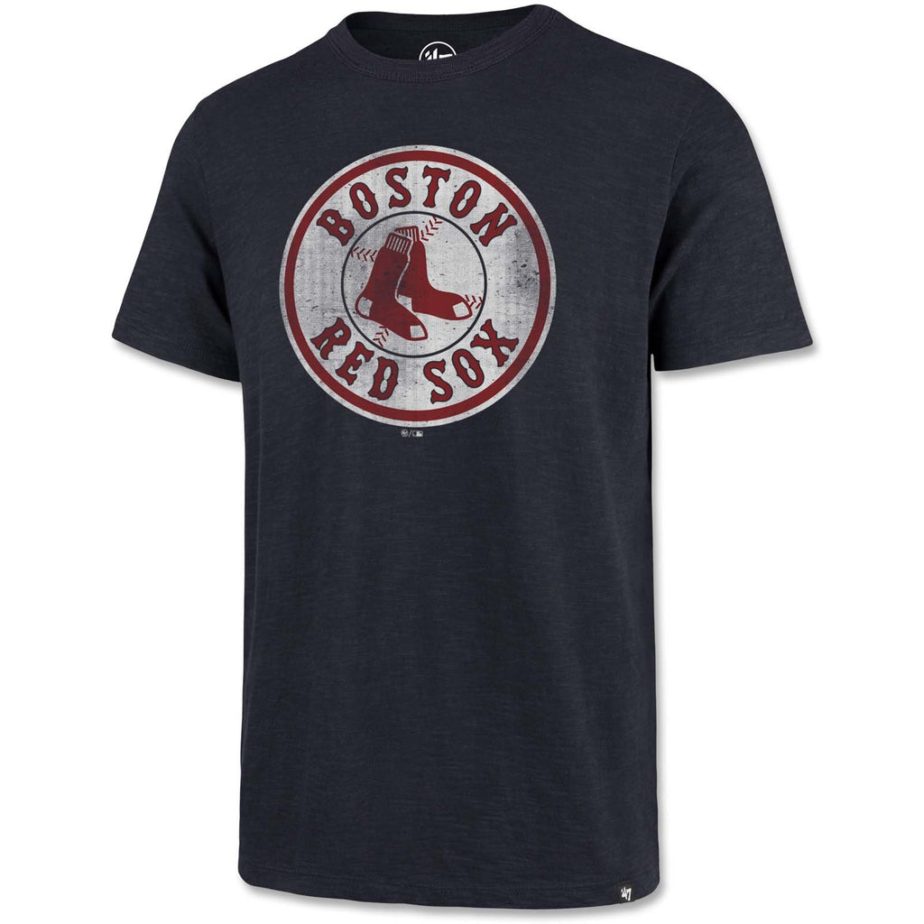 Boston Red Sox Navy Circle Logo Scrum Tee – 19JerseyStreet