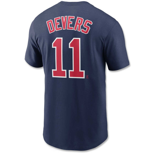 Boston Red Sox Devers Nike Player T-Shirt - Navy