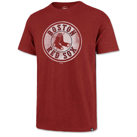 Boston Red Sox Red Circle Logo Scrum Tee