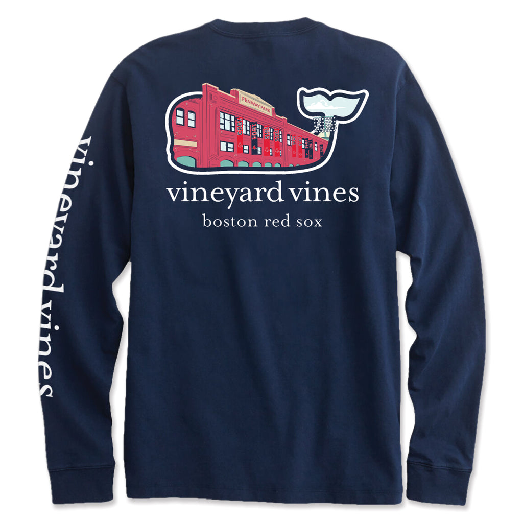Boston Red Sox Vineyard Vines Baseball Cap T-Shirt - Red