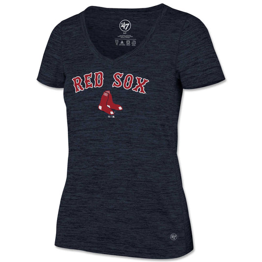 Boston Red Sox Ladies Navy Forward Impact Tee